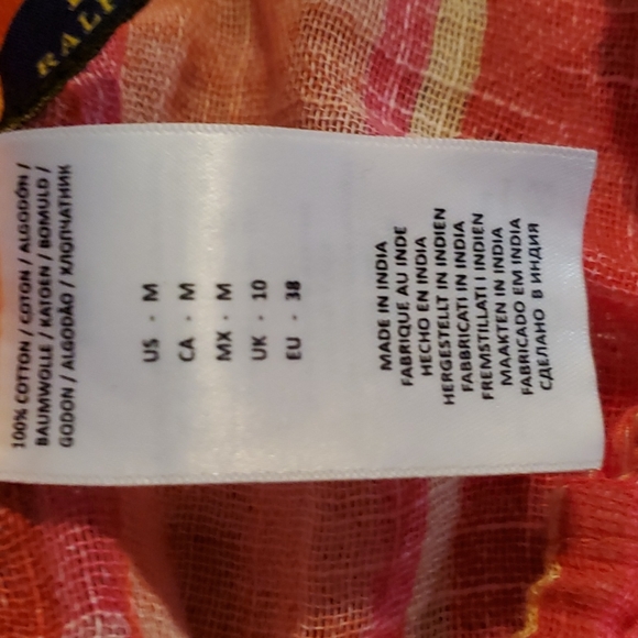 POLO Ralph Lauren striped coverup - Picture 6 of 10